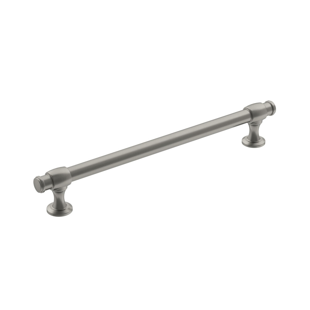 Amerock | Cabinet Pull | Satin Nickel | 7-9/16 inch (192 mm) Center-to-Center | Winsome | 1 Pack | Drawer Pull | Cabinet Handle | Cabinet Hardware-image-OPC-PFRPV5W-NEW