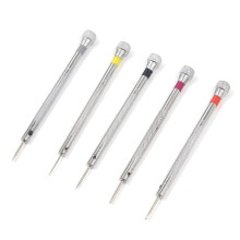 T Tulead Horlogeschroevendraaiers Precisieschroevendraaier Horlogemakersschroevendraaier Horlogebankschroevendraaier 0,8 mm / 1 mm / 1,2 mm / 1,4