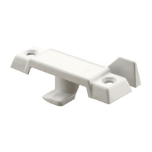Prime-Line F 2689 SASH LOCK DEEP OFFSET LATCH 1/8 in. Projektion passar enstaka och dubbla hängande metallfönster Diecast White-Painted (Single P