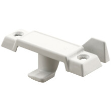 Prime-line F 2756 SASH LOCK DEEP OFFSET LATCH 9/32 in. Projektion passer til enkelt og dobbelt h?ngt metalvinduer Diecast hvidmalet (enkelt pakke