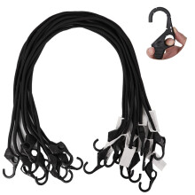 XSTRAP STANDARD 10ks bungee kabely s designovmi hcky pro prsty zajituj 3-nsobnou pevnost v lonm scku na zip, elastickm od 48 do 72 palcu