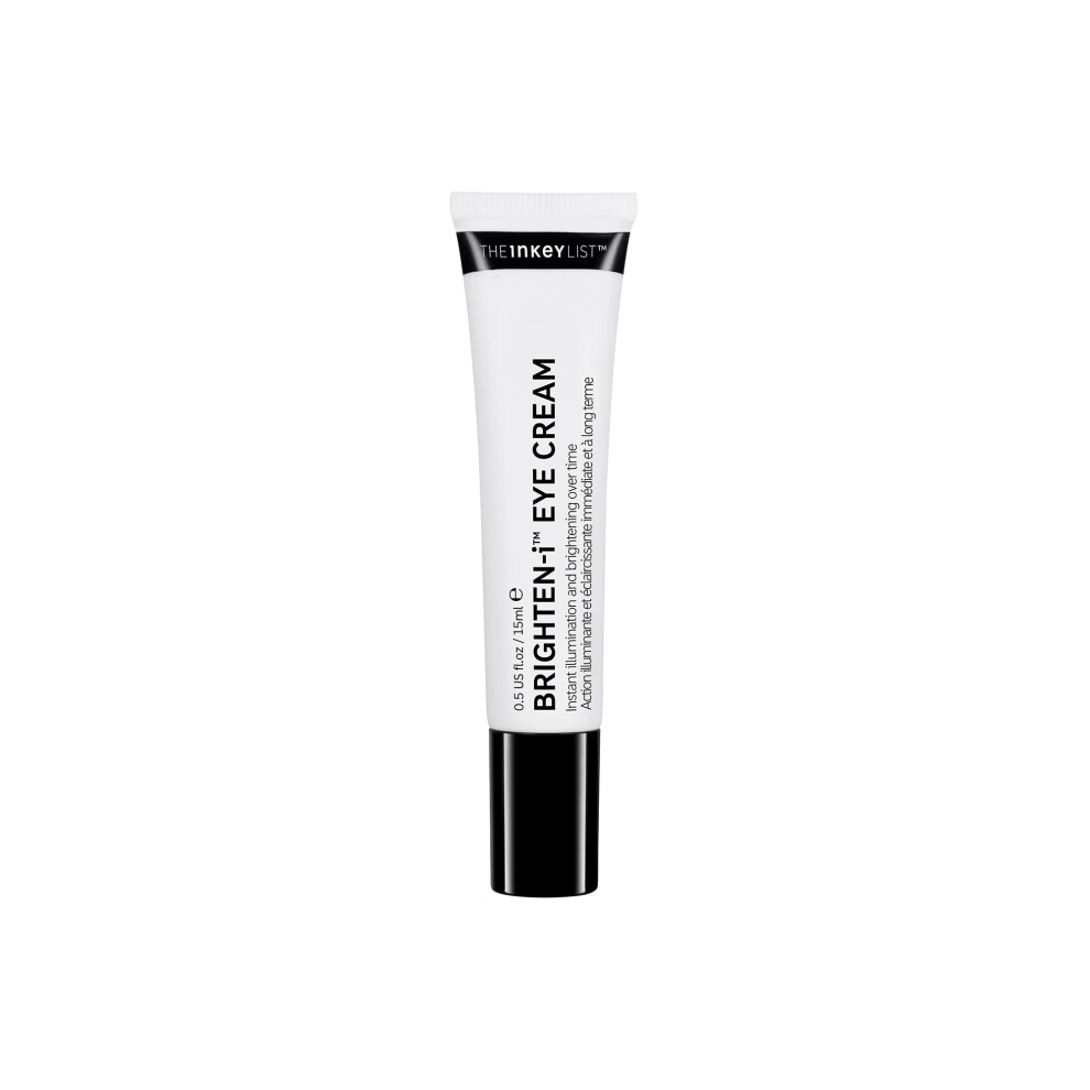 The INKEY List Brighten-I Eye Cream  Under-Eye Cream Helps Reduce Appearance of Dark Circles and Boost Skins Glow  Makeup Under-Eye Primer  0.50 fl oz