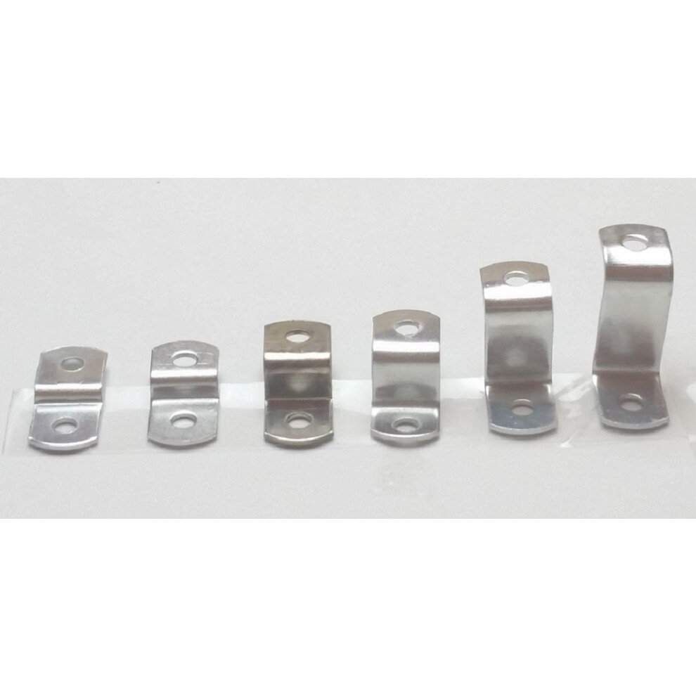 Offset Canvas Clips For Picture Framing Starters Package. Includes (20) of each 1/8 1/4 3/8 1/2 3/4 1. Included is 120 pieces #6 X 3/8 pan-head screws