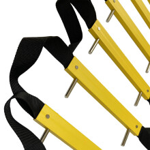 Fire Escape Ladder 13 ft (4 m) 2 Story | Rope Ladder Fire Escape for Homes 3rd Floor | Portable Foldable & Compact | Emergency Ladder Suitable for Ba