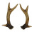 Conjunto de 2 puxadores de gaveta Antler Tan da Paseo Road by HiEnd Accents, estilo rústico western, 6 polegadas 1