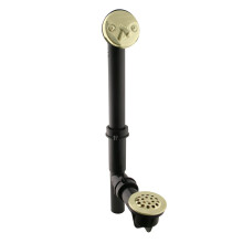 Westbrass 592144-01 1-1/2" x 14" Raccordo per Scarico e Sovrapposizione in Polipropilene Nero, 1-Pack