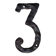 NACH ORIGINAL FINITION Rustique Numero d'adresse de la maison en fonte pour l'exterieur ou interieur Numero de bote aux lettres pour une protect