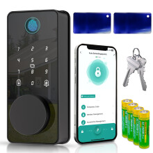 Biquole Deadbolt intelligens zr elso ajt kulcs nlkli bejrati ajtzrhoz billentyuzettel Deadbolt digitlis elektronikus ajtzrak ujjlenyomat al