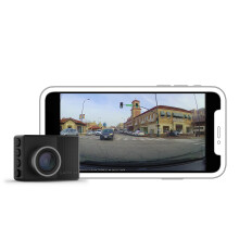 Garmin Dash Cam 57 1440p and 140-degree FOV Monitor Your Vehicle While Away w/ New Connected Features Voice Control Compact and Discreet Includes