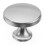 Hickory Hardware 10 Pacote de Botões de Armário de Cozinha, Botões de Luxo para Armários e Cômodas, 1-3/8 Polegadas, Cromado 2