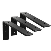 Munkalapi tartkonzol 3 csomagos nagy teherbrs munkalap rejtett konzol 12"""" x 6"""" x 2 1/2"""" L konzol fm karbelek kvarc/grnit/fa/beton/laminlt m