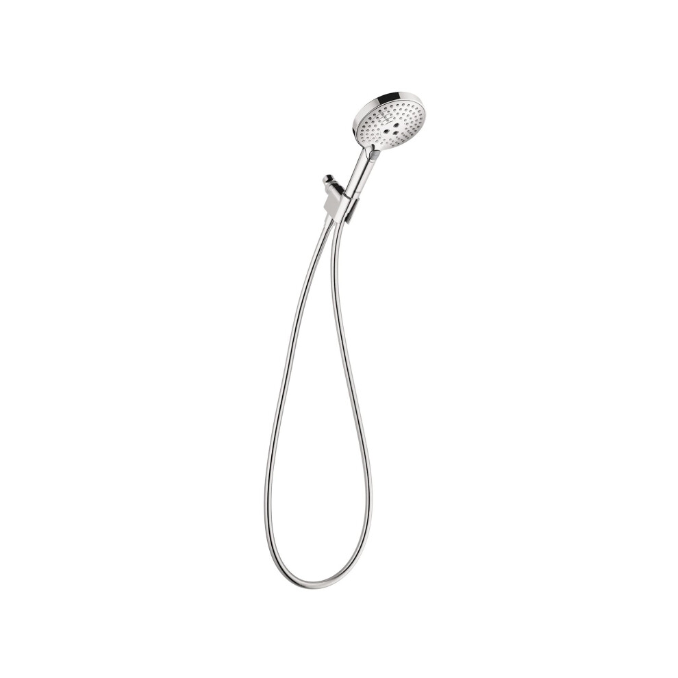 hansgrohe Raindance Select S Adjustable 5-inch Handheld Shower Head Set Modern 3 Spray PowderRain  Full and Massage Easy Install with Hose in Chrome