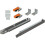 BLUM Tandem Plus BLUMOTION Σύρτες Συρταριών, Πλήρης Ζεύγος με Ράγες 563H 1