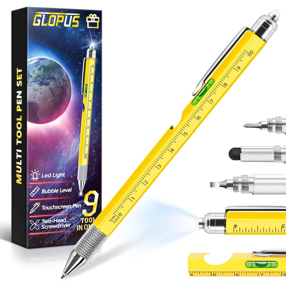 Father Day Gifts For Dad 9 In 1 Multitool Pen Birthday Gifts For Men Him Boyfriend Husband Father's Day Gift Ideas Cool Gadgets For Men Dad Gifts 618952813670