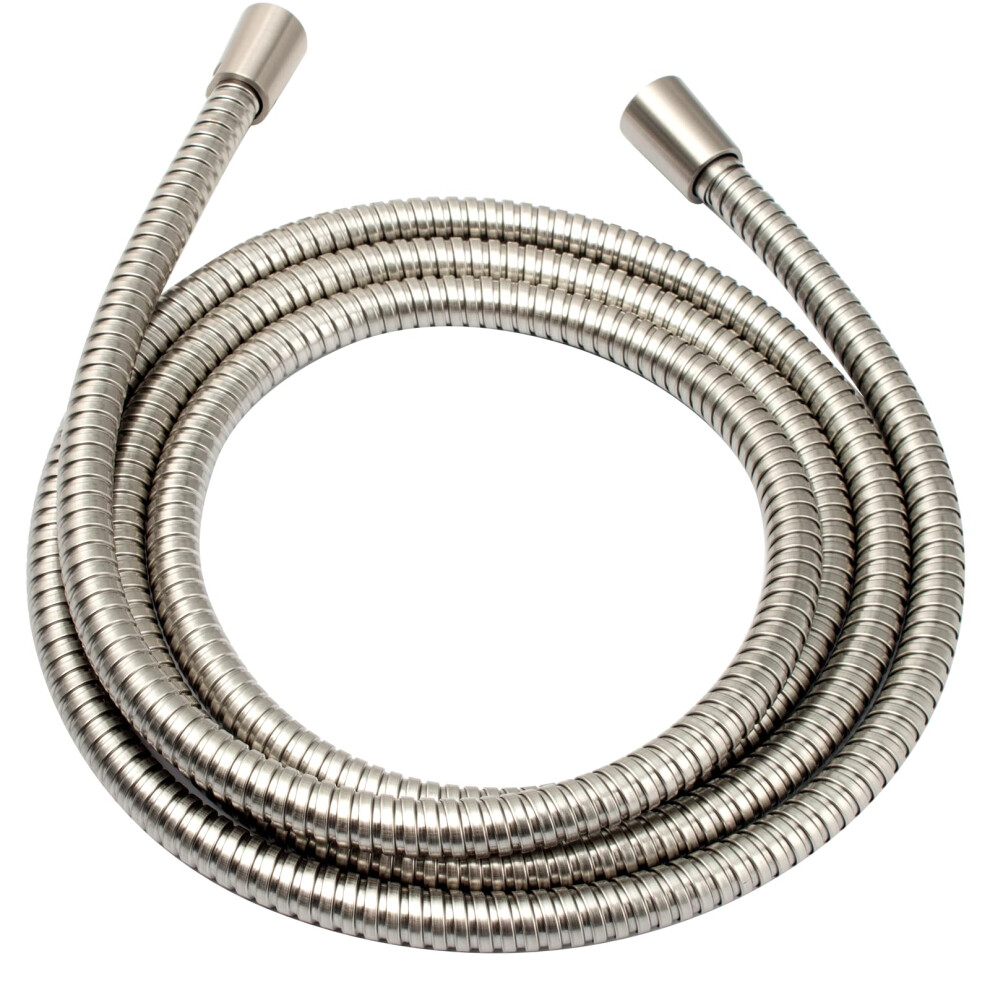 BRIGHT SHOWERS Shower Hose For Hand Held Shower Heads  96 Inches Cord Extra Long Stainless Steel Hand Shower Hose  Ultra-Flexible Replacement Part wit