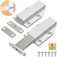 Magnetic Push Latch Heavy Duty Jiayi Push to Open Cabinet Hardware Magnetic Touch Latches for Large Door Push Release Latch Kitchen Drawer Push Catch