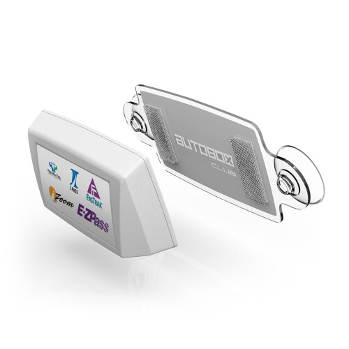 AUTOBOXCLUB EZ Pass Holder για τις περισσότερες πολιτείες των ΗΠΑ με 4 ταινίες στήριξης 2