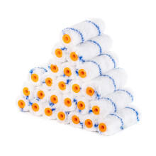 Bates- Paint Roller Covers 24 st 4 """" Skydd fr frgrulle 4 tum bl rnder 4 tum frgrullskydd fr frgrullar 4 tum 4 tum rullar fr att mla sm