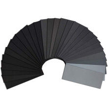 Carta abrasiva Atosun Premium, impermeabile, a umido, da 45 pezzi, da 120 a 5000, carta abrasiva con grana assortita, per finitura di mobili in l