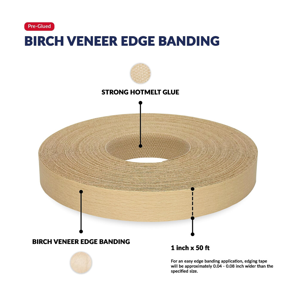 Birch Wood Veneer Edge Banding – 2
