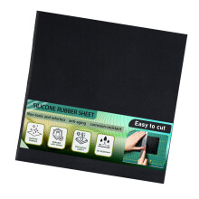 FOYLEAD Rubber Sheet, Easy to Cut Heavy Duty Rubber Pad, 12" x 12" (.125)" Thick Silicone for DIY Gaskets