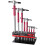 Powerbuilt 8 τεμάχια SAE T-Handle Hex Allen Κλειδί με Σπινθηριστές Ταχύτητας 1