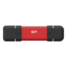 Silicon Power DS72 USB flash drive 250 GB USB Type-A / USB Type-C 3.2 Gen 2 (3.1 Gen 2) Red
