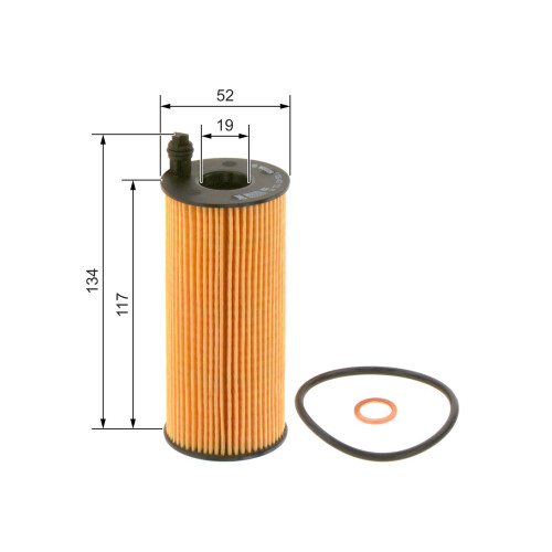 Bosch Bosch P7123 Oil Filter Car 1
