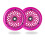 Roue de lotus de 110 mm x 24 mm (rose) 1