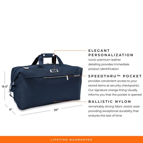 Briggs & Riley Weekender Duffle Navy 1