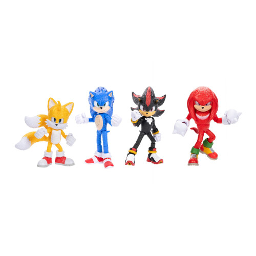 Sonic The Hedgehog Sonic 3 Movie - 5 """" Figuren Multi -Pack 1