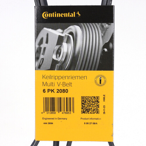 Continental 6PK2080 Metric Multi V-Belts 2