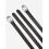 LeMieux Arika Stirrup Leathers 160cm Black 3