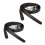 LeMieux Arika Stirrup Leathers 160cm Black 2