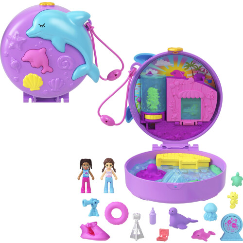 Polly Pocket Polly Pocket Dolphin Rescue & Play Compact 1
