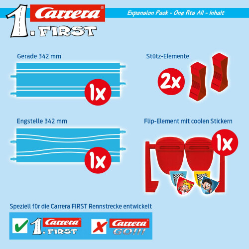 Carrera Carrera 20067001 First Extension Set One fits All 1