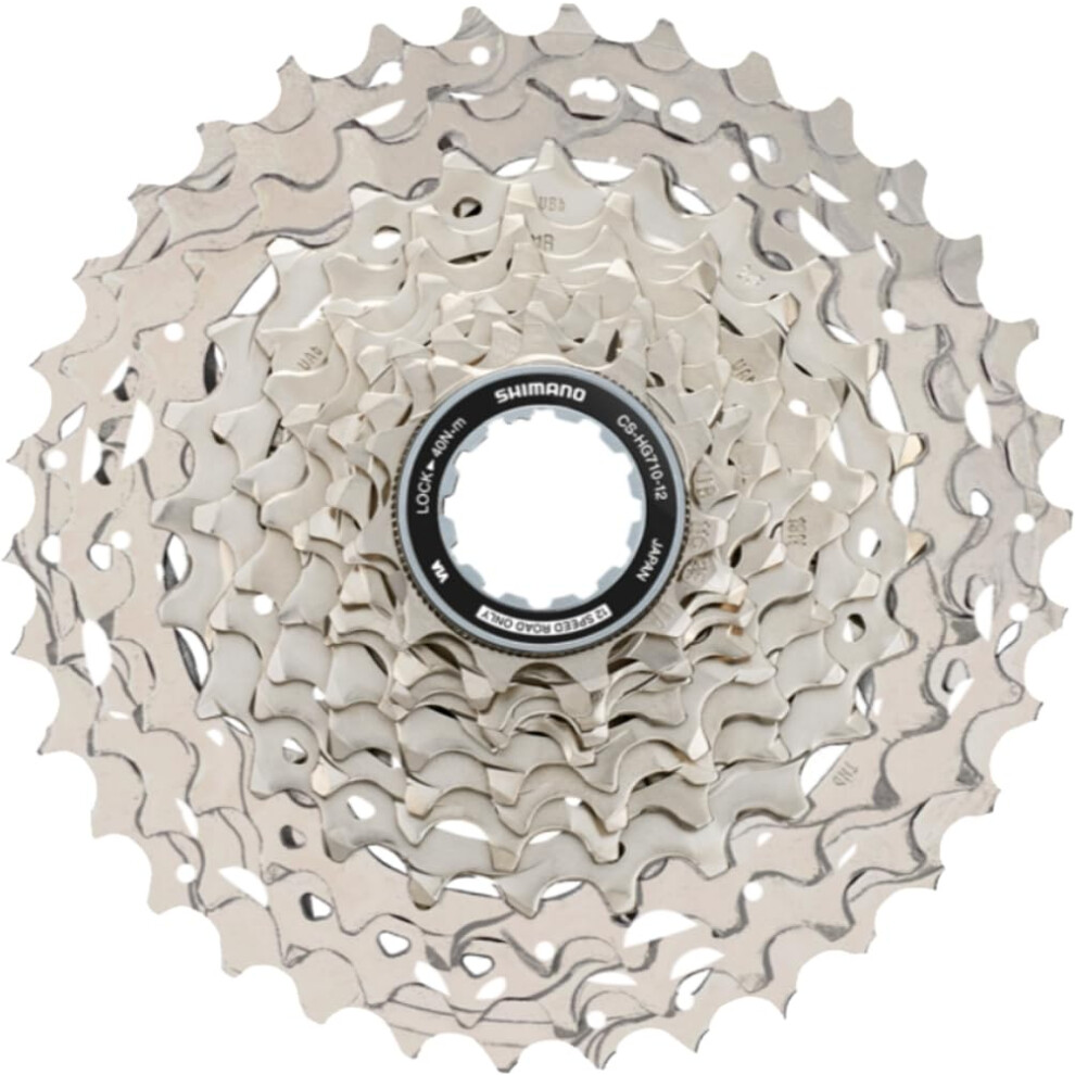 Shimano 12Spd Cassette Hg710 11-36 Cassette Silver