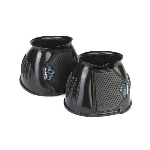 SHIRES ARMA PVC Over Reach Bell Boot (Black Full)