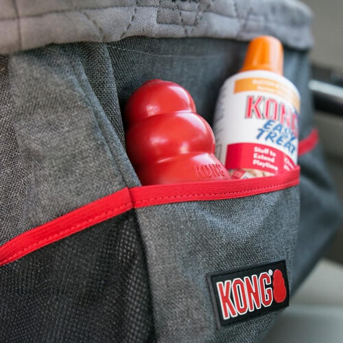 KONG KONG Secure Dog Car Booster Seat with Built-in Tether 2
