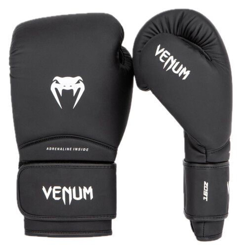 Venum Contender 1.5 Boxhandschuhe - Schwarz/Wei   - 16 Oz