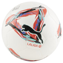 PUMA Orbita LaLiga 1 Hybrid Fußball 4 Weiß Mehrfarbig