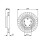 Bosch BOSCH BRAKE DISC SINGLE (Must order qty 2) BD2121-0986479A49 2