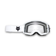 Fox Racing Unisex Main Crossmotorbril Wit OS