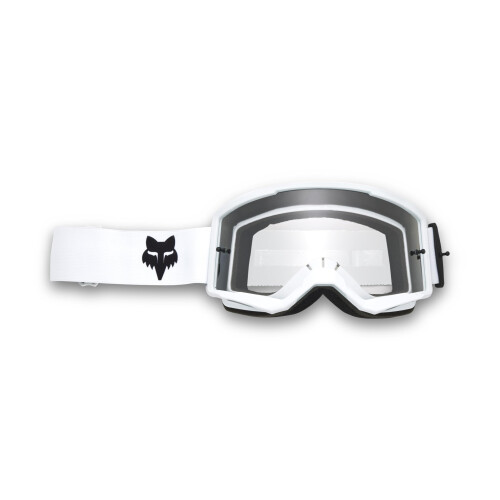 Fox Racing Unisex Main Crossmotorbril Wit OS