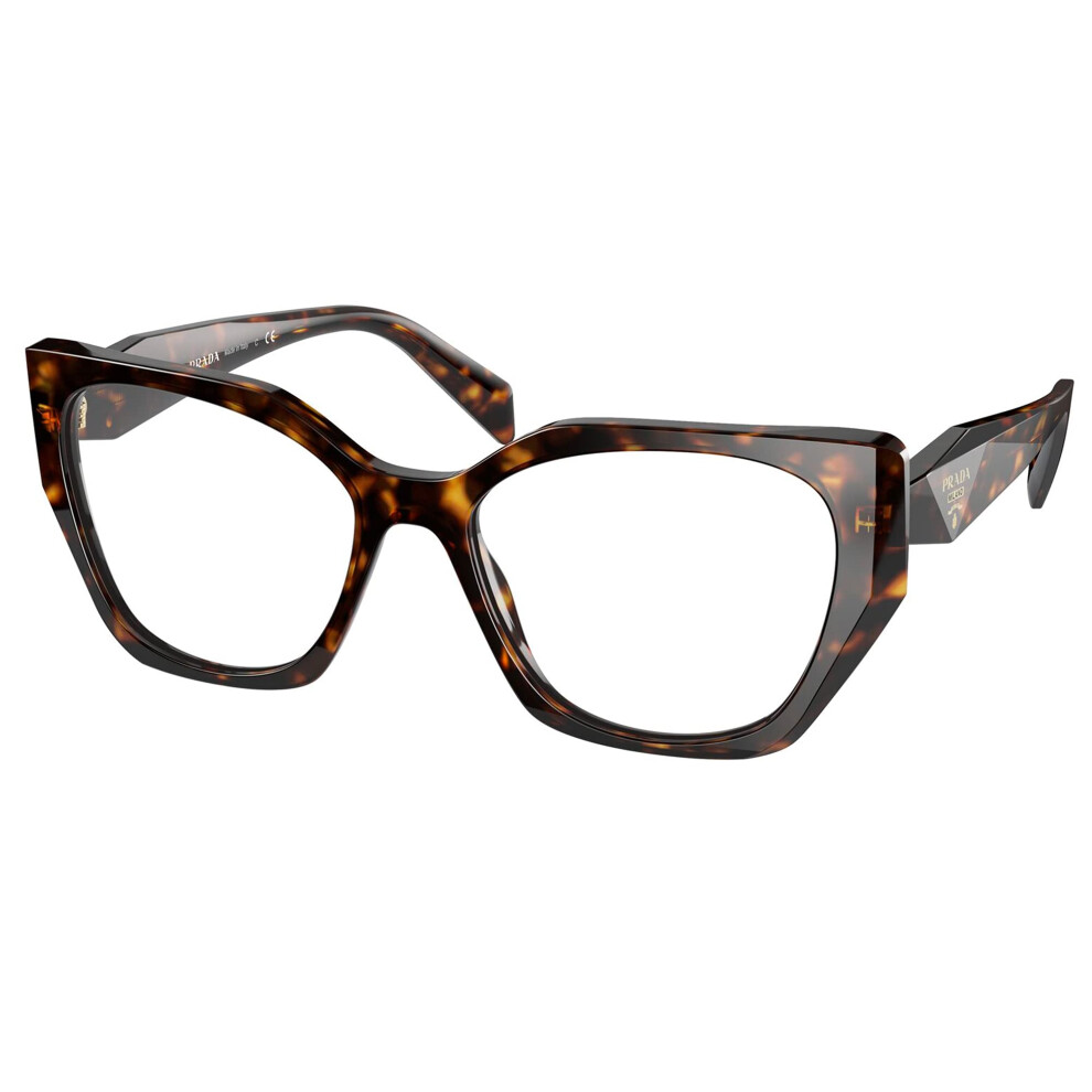 New 2Au1o1 Tortoise Plastic Fashion Eyeglasses 54Mm Prada Pr 18Wv