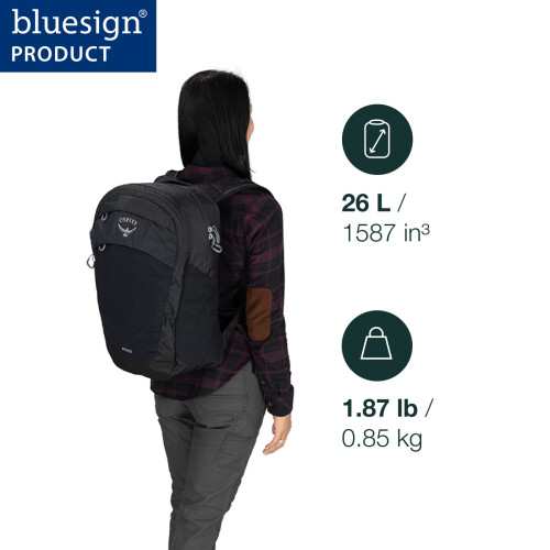 Osprey Europe Osprey Poco Changing Backpack with Clip-in Changing Pad, Black 2