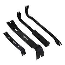 Amazon Basics Pry Bar/Nail Puller Set, 4 count (Pack of 1), Black