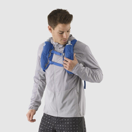 Salomon Salomon AGILE 2 Running Hydration Pack with flasks, NEBULAS BLUE, NS 1