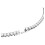 Swarovski Collier de tennis  matrice swarovski 3