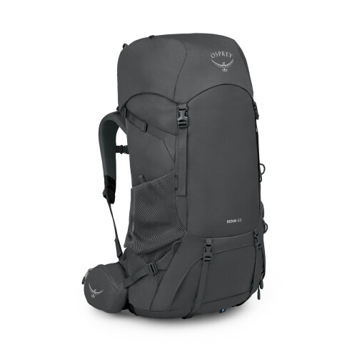 Osprey Europe Osprey Renn 65L Women's Backpacking Backpack, Dark Charcoal/Gray Wolf